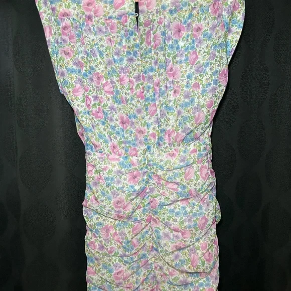 Zara Floral Mini Dress - Picture 8 of 11